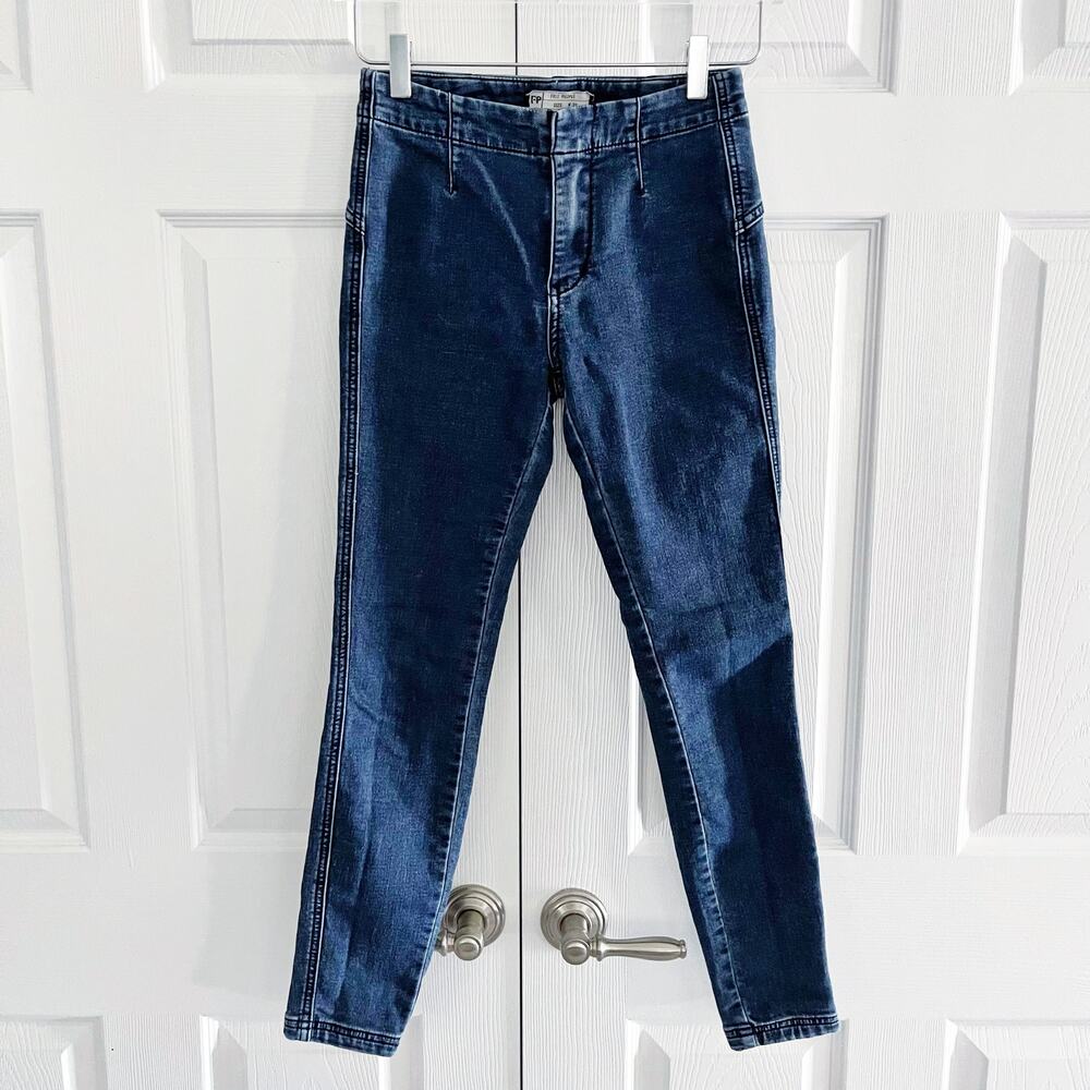 Free People High Rise Skinny Jeggings